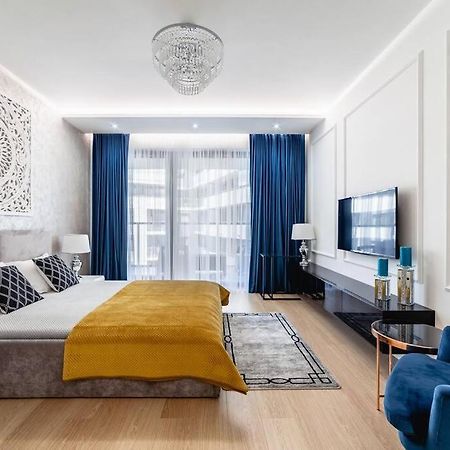 Stylowy Apartament Centrum Warszawy Z Tarasem Varsovia Exterior foto